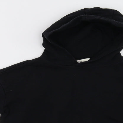 Miss Evie Girls Black   Pullover Hoodie Size 10 Years