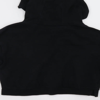 Miss Evie Girls Black   Pullover Hoodie Size 10 Years