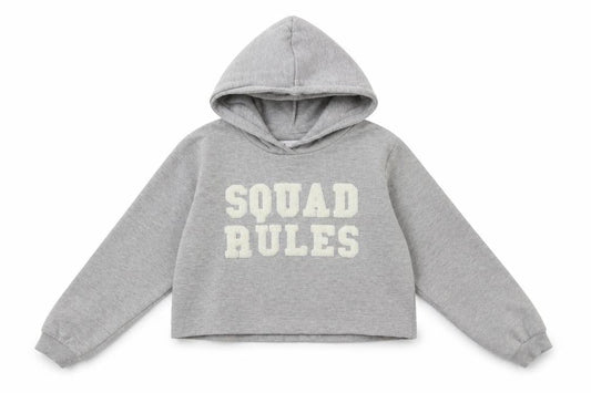 hullabaloo Girls Grey   Pullover Hoodie Size 12 Years