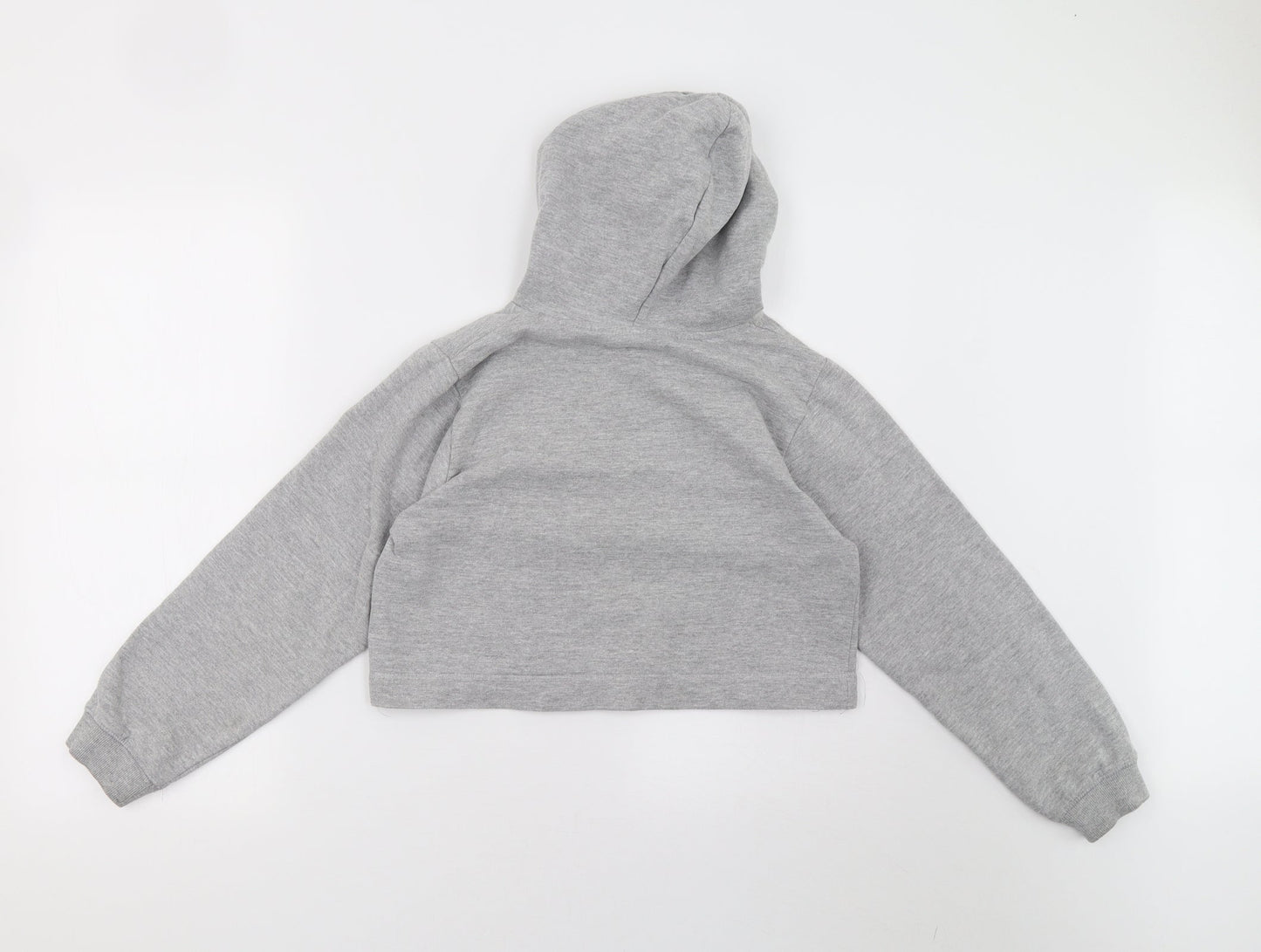 hullabaloo Girls Grey   Pullover Hoodie Size 12 Years