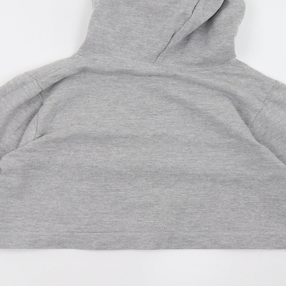 hullabaloo Girls Grey   Pullover Hoodie Size 12 Years