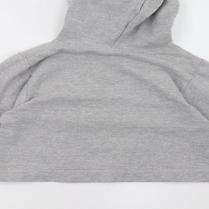 hullabaloo Girls Grey   Pullover Hoodie Size 12 Years