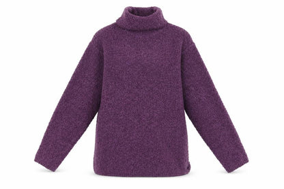 Womens UK Size M EWM Purple Pullover Sweatshirt