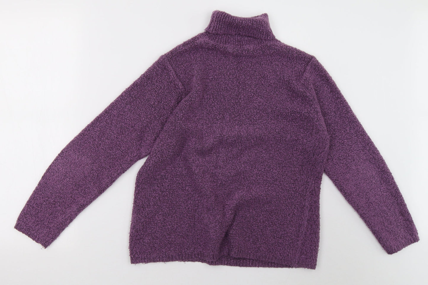 Womens UK Size M EWM Purple Pullover Sweatshirt