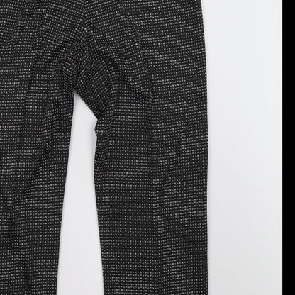 Bonmarché Womens Black   Cropped Trousers Size 16 L25 in