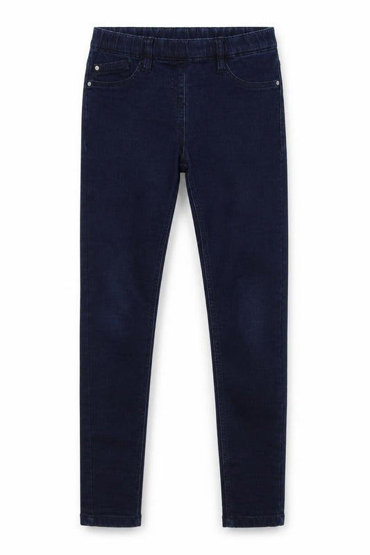 NEXT Girls Blue   Jegging Trousers Size 9 Months