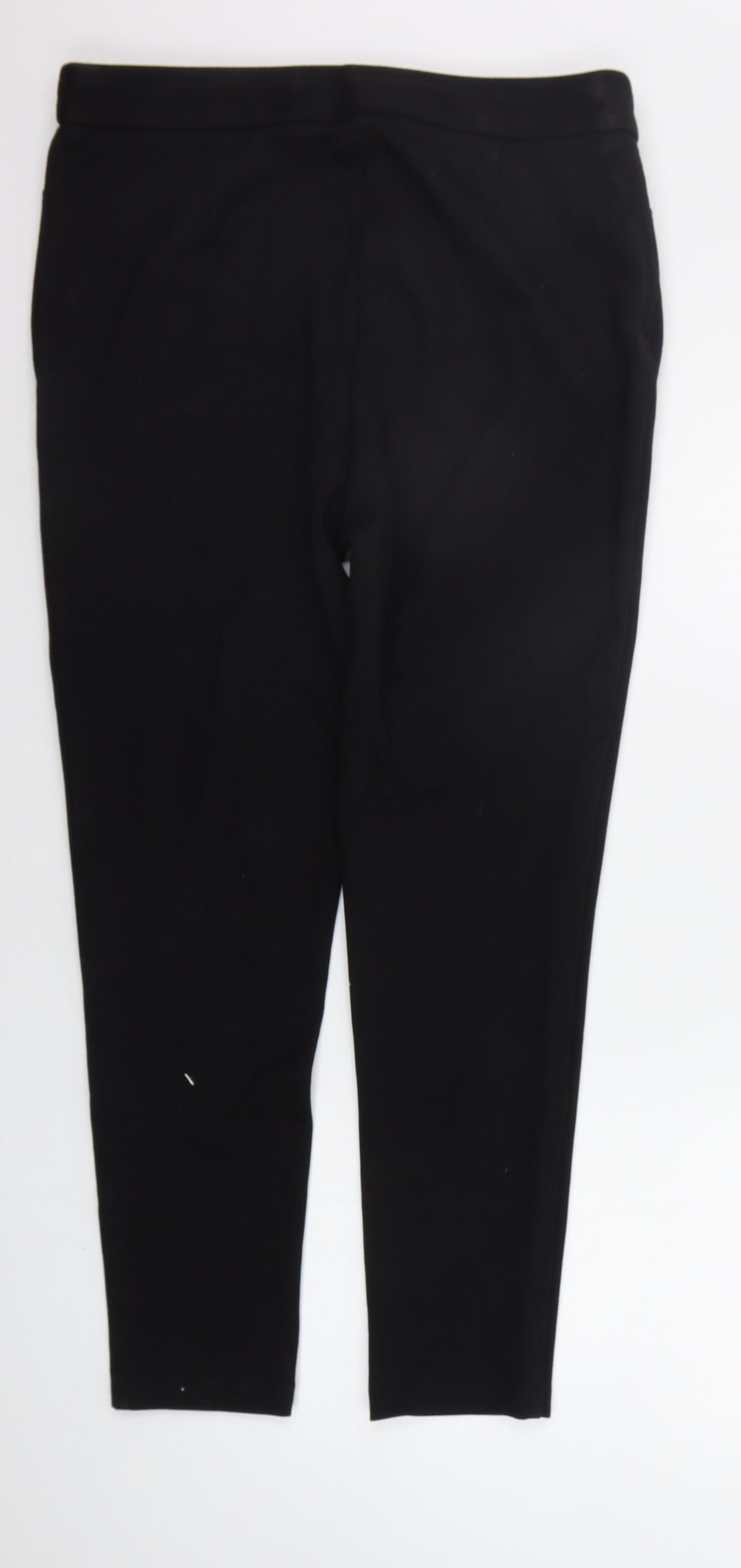 Womens UK Size 14 F&F Regular Fit  Black Trousers