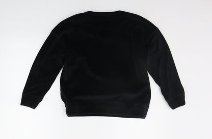 NEXT Boys Black   Pullover Jumper Size 9 Years