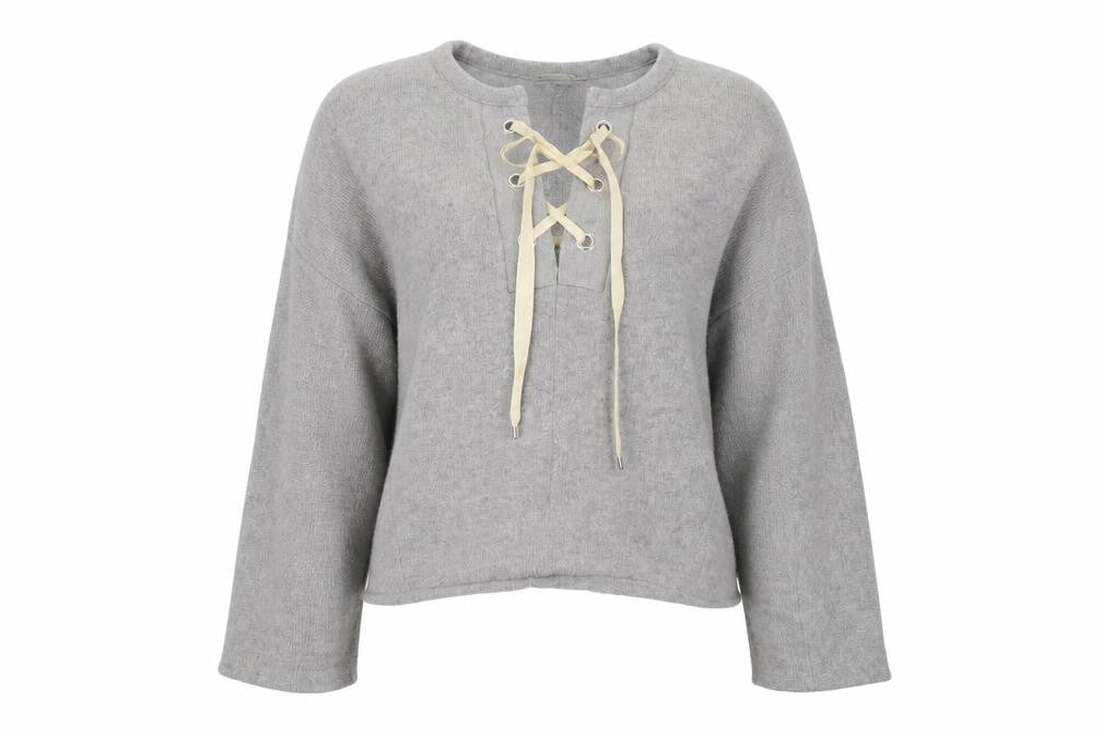 Womens UK Size S Zara Grey Pullover Jumper