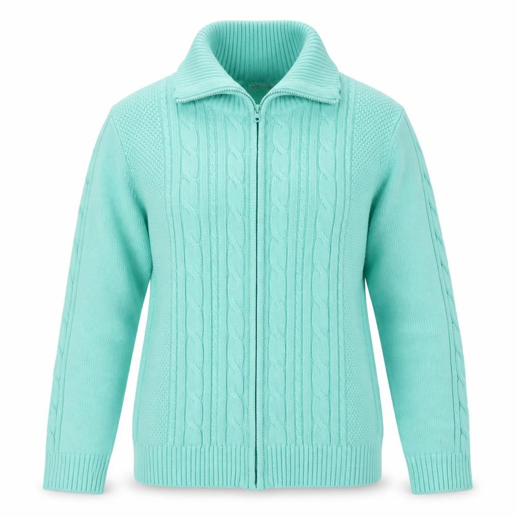 Womens UK Size 10 Damart Green Jacket