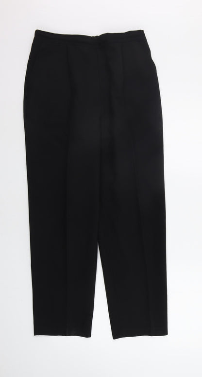 Classic Womens Black   Trousers  Size 14 L28 in