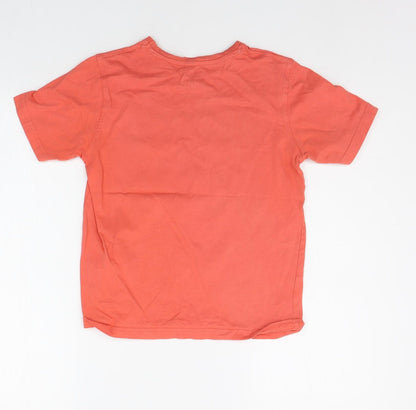 Primark Girls Orange   Basic T-Shirt Size 9-10 Years