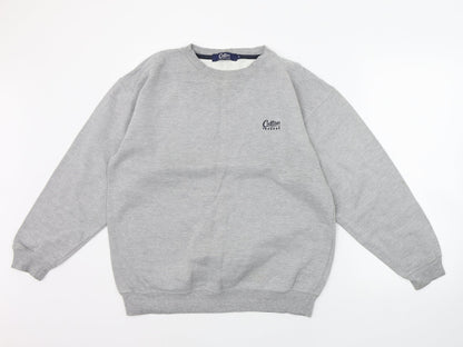 Cotton Traders Womens Grey   Pullover Jumper Size S