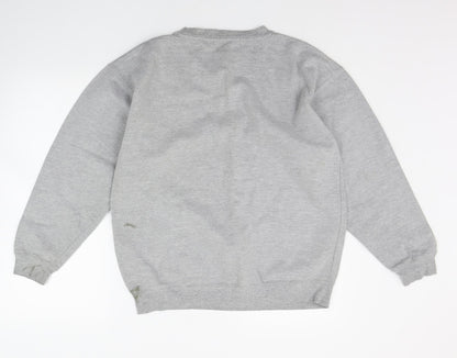 Cotton Traders Womens Grey   Pullover Jumper Size S