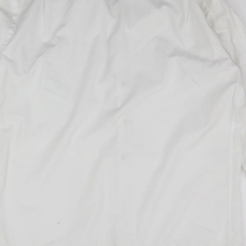 rocola Mens White    Button-Up Size 16