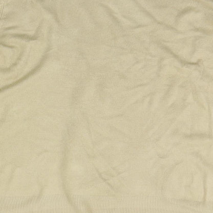 Primark Womens Black Houndstooth  Henley Jumper Size 14