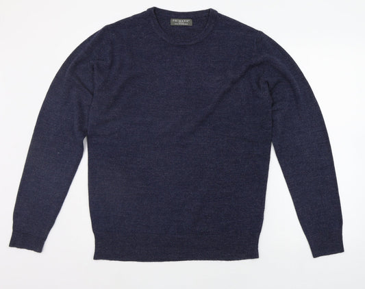 Primark Womens Blue   Pullover Jumper Size M
