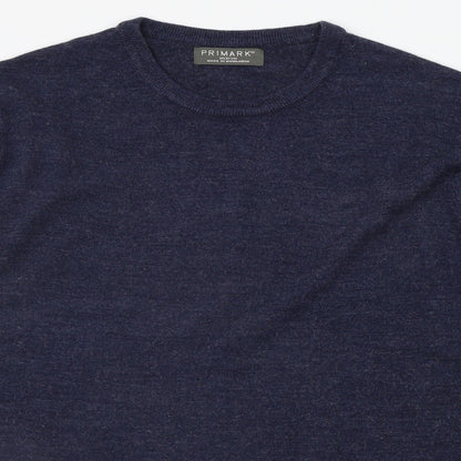 Primark Womens Blue   Pullover Jumper Size M