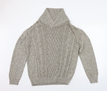 awc85 Womens Beige   Pullover Jumper Size M