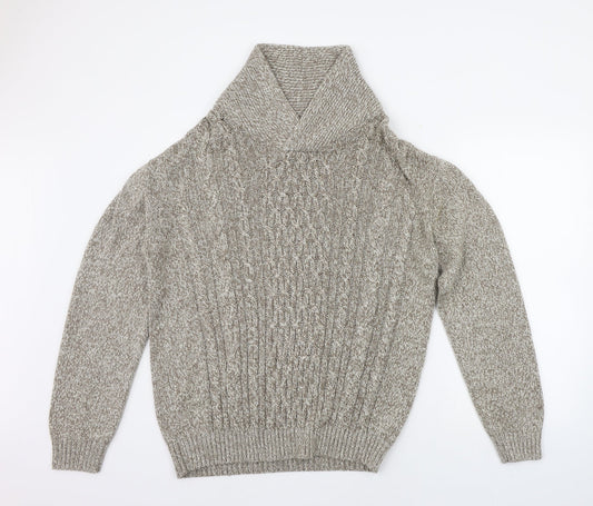 awc85 Womens Beige   Pullover Jumper Size M