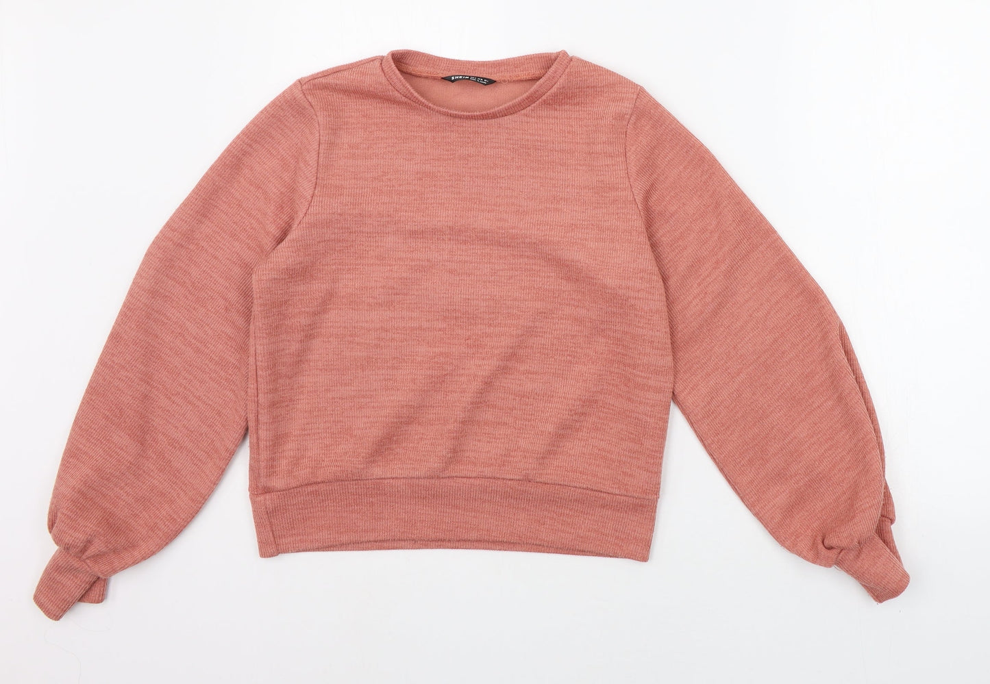 SheIn Womens Orange   Pullover Jumper Size S