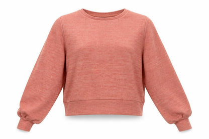 Womens UK Size S SheIn Orange Pullover Jumper
