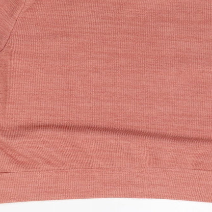 SheIn Womens Orange   Pullover Jumper Size S