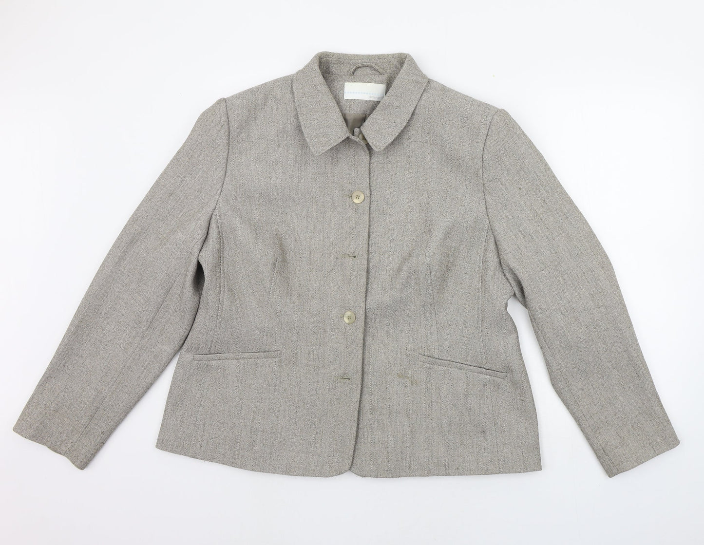 Womens UK Size 20 AMARANTO Grey Jacket