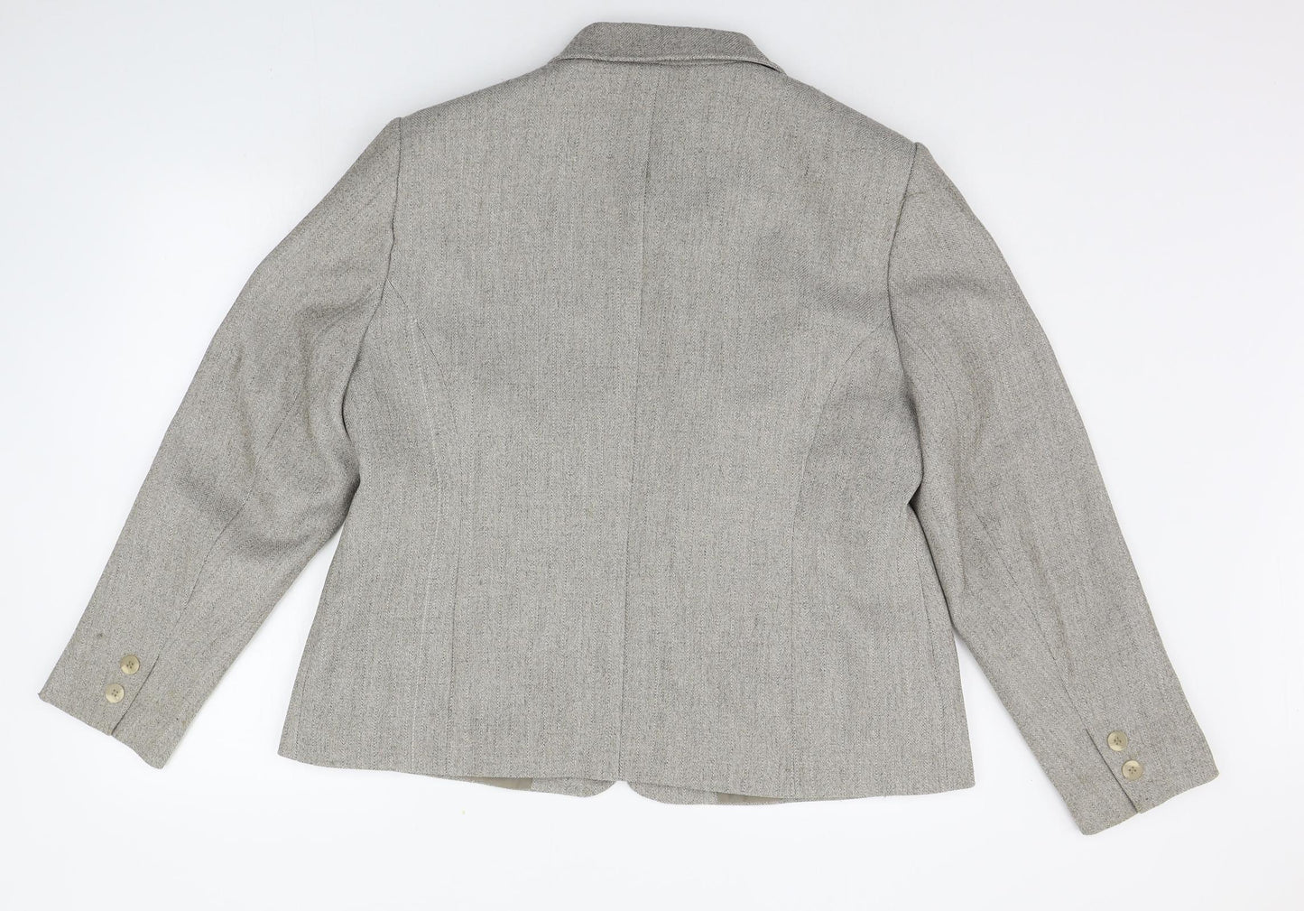 Womens UK Size 20 AMARANTO Grey Jacket