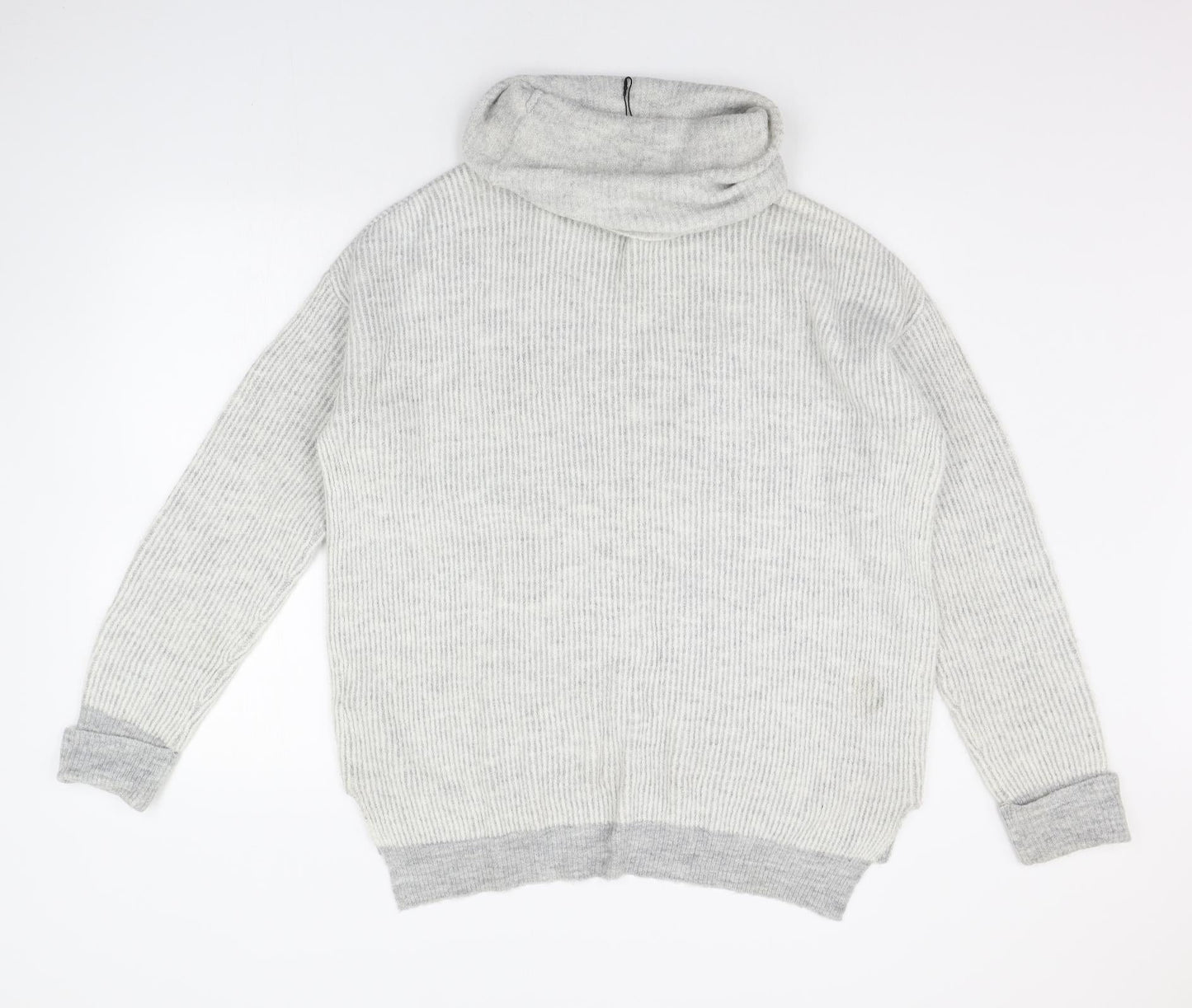 Primark Womens Silver   Pullover Jumper Size S