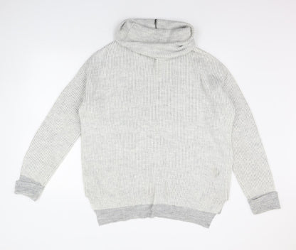 Primark Womens Silver   Pullover Jumper Size S