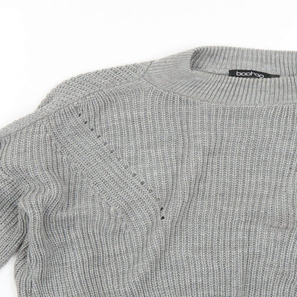Boohoo Womens Grey    Jumper Size L