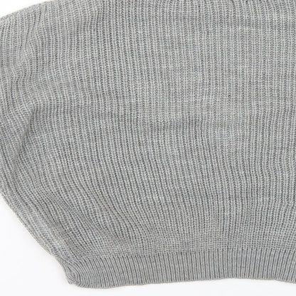 Boohoo Womens Grey    Jumper Size L