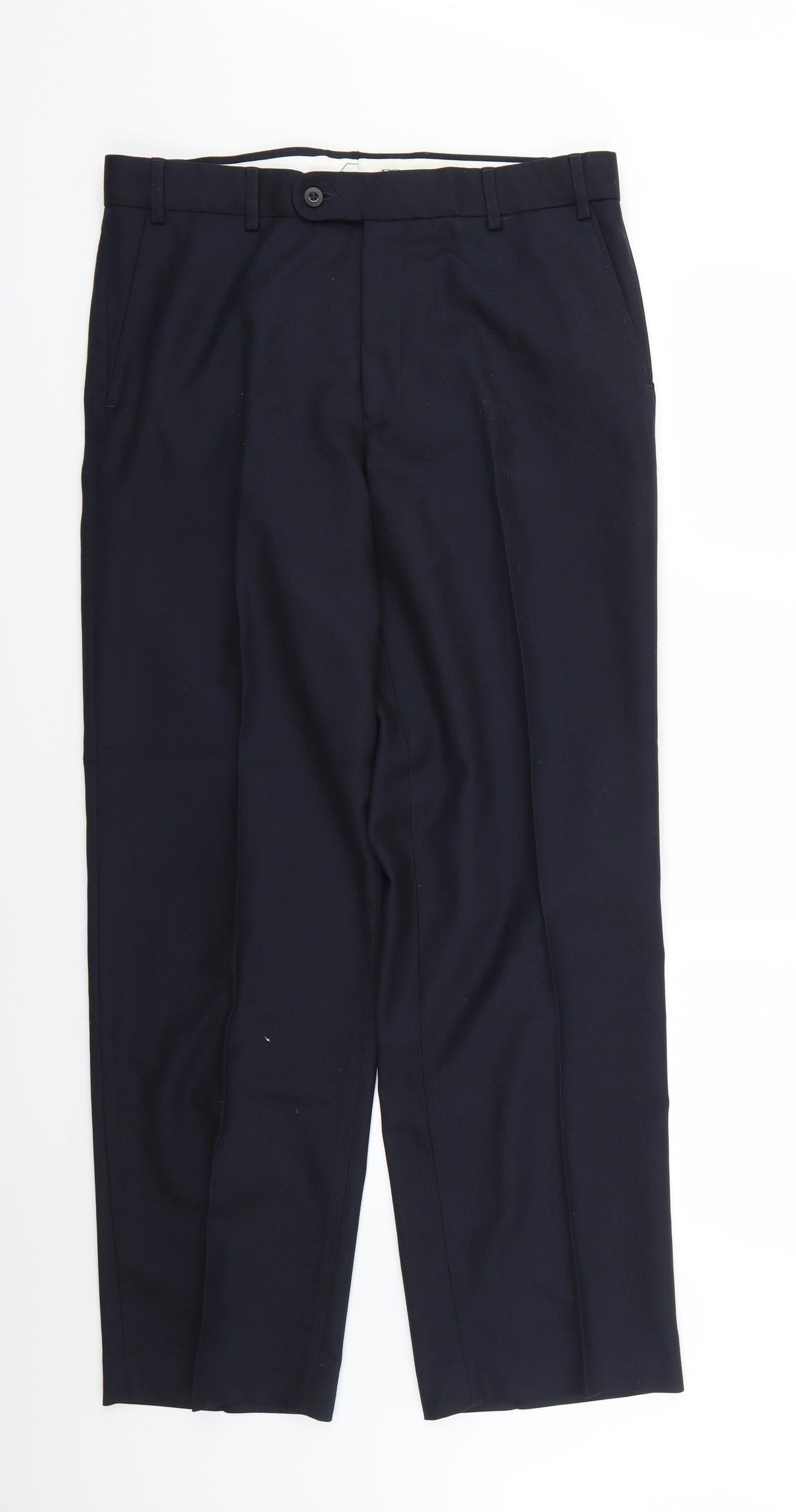 Preworn Mens Blue   Trousers  Size 34 L28 in