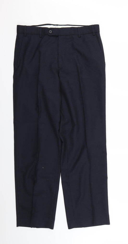 Preworn Mens Blue   Trousers  Size 34 L28 in