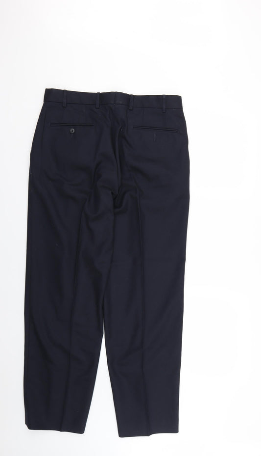 Preworn Mens Blue   Trousers  Size 34 L28 in