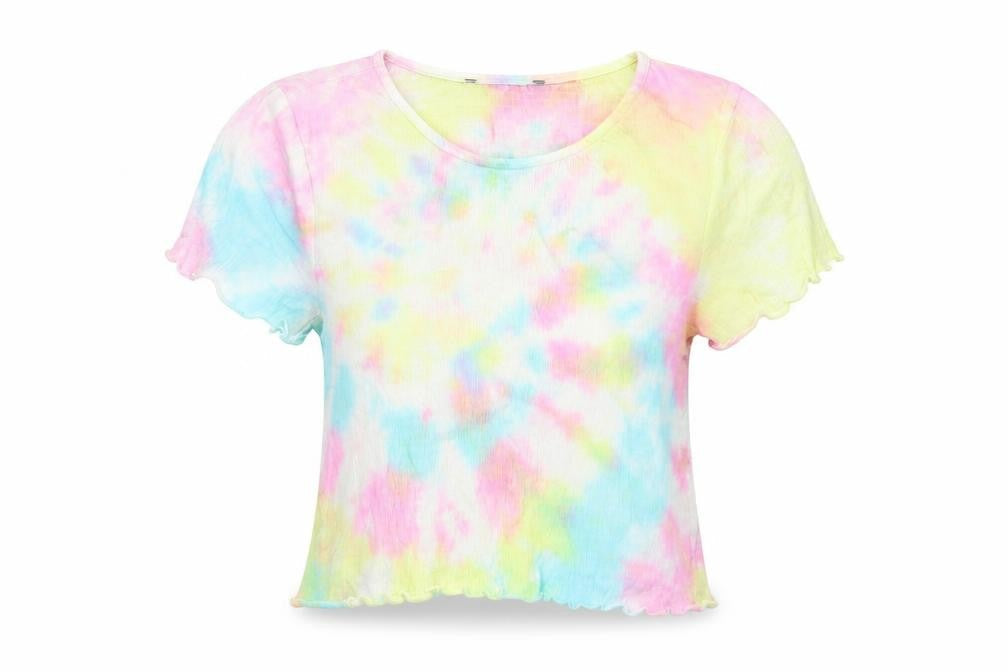 Womens UK Size 6 Primark Multicoloured Tunic T-Shirt