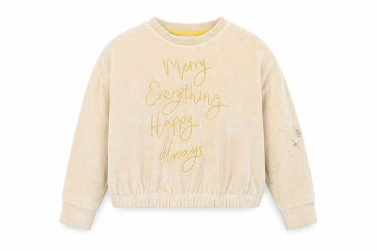 George Girls Beige   Pullover Jumper Size 4-5 Years