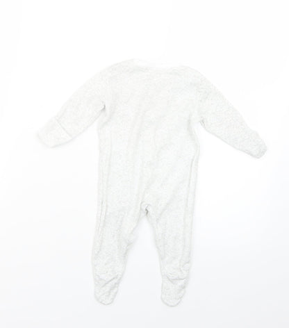 Primark Baby Grey Geometric  Babygrow One-Piece Size 0-3 Months