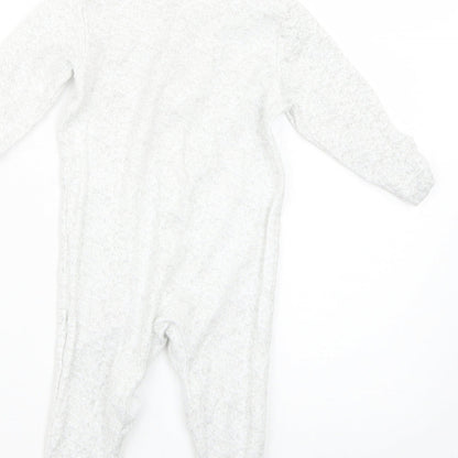 Primark Baby Grey Geometric  Babygrow One-Piece Size 0-3 Months