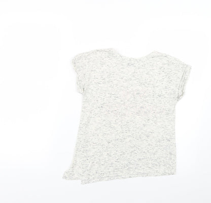 Matalan Girls Grey   Basic T-Shirt Size 10-11 Years