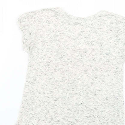 Matalan Girls Grey   Basic T-Shirt Size 10-11 Years