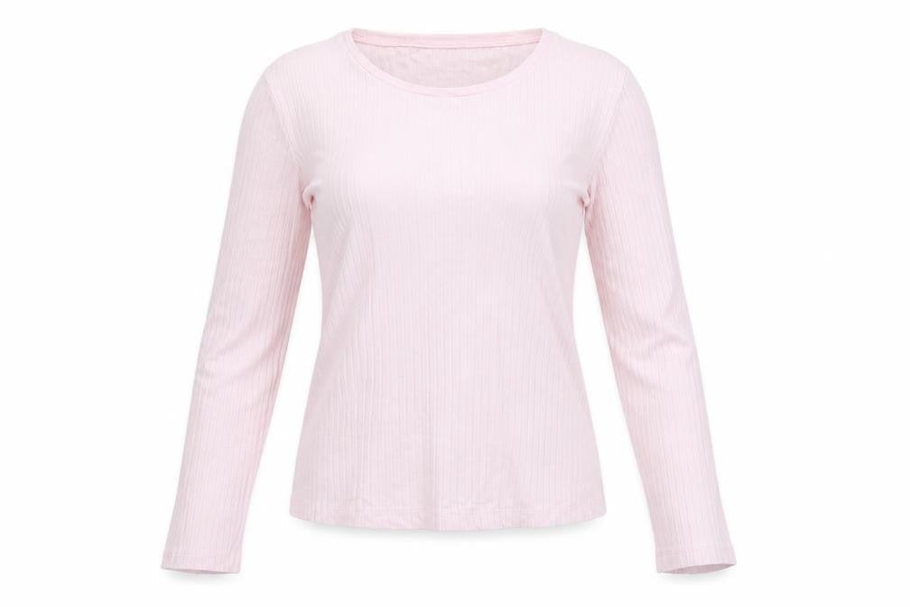Womens UK Size L Select Pink Basic Blouse