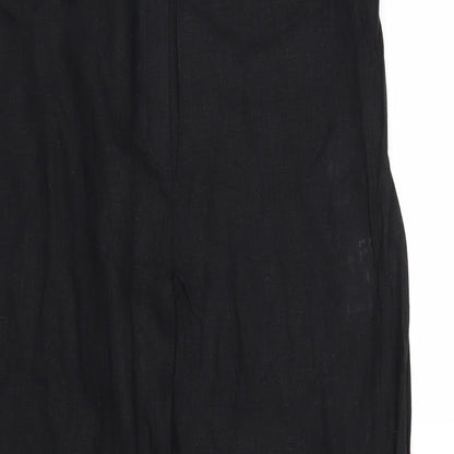 F&F Womens Black   Trousers  Size 16 L30 in