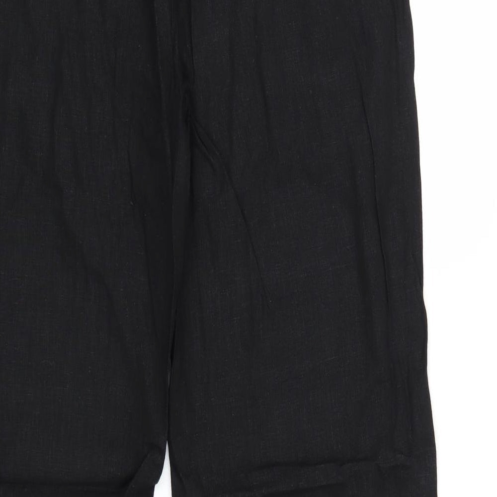 F&F Womens Black   Trousers  Size 16 L30 in