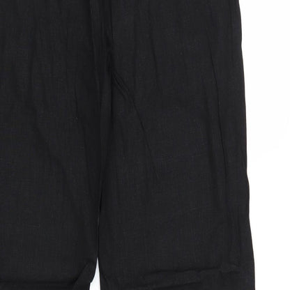 F&F Womens Black   Trousers  Size 16 L30 in