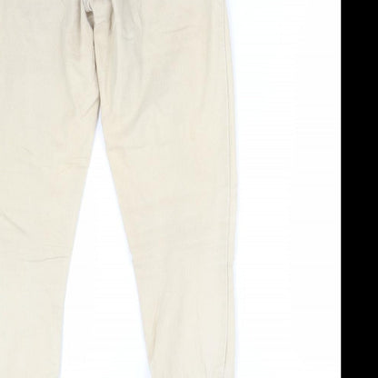Valley Girl Womens Beige  Denim Skinny Jeans Size 8 L29 in