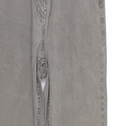 Intown Mens Green  Denim Straight Jeans Size 28 L30 in