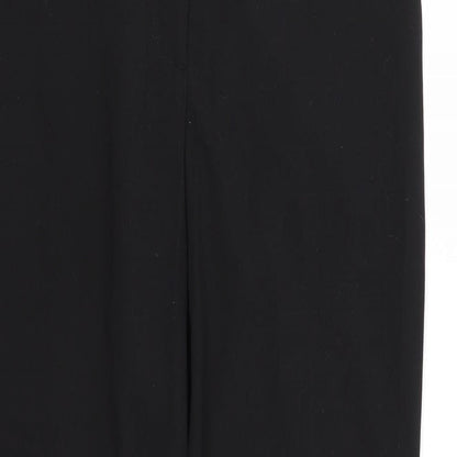 Womens UK Size 12 ASOS Regular Fit  Black Trousers