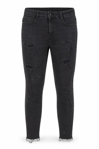 New Look Girls Black  Denim Skinny Jeans Size 12 Years